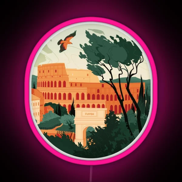 Colosseum RGB Neon Sign