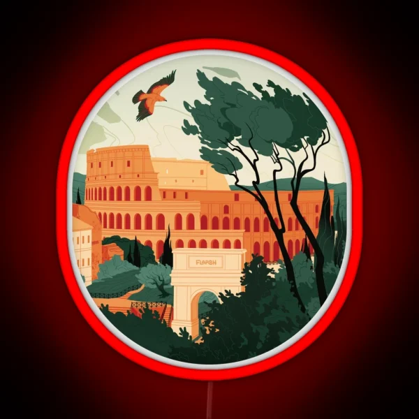 Colosseum RGB Neon Sign
