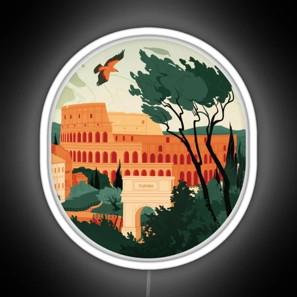 Colosseum RGB Neon Sign