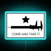 Vintage 'Come and Take It' Caliber Engineers Neon Sign Accent
