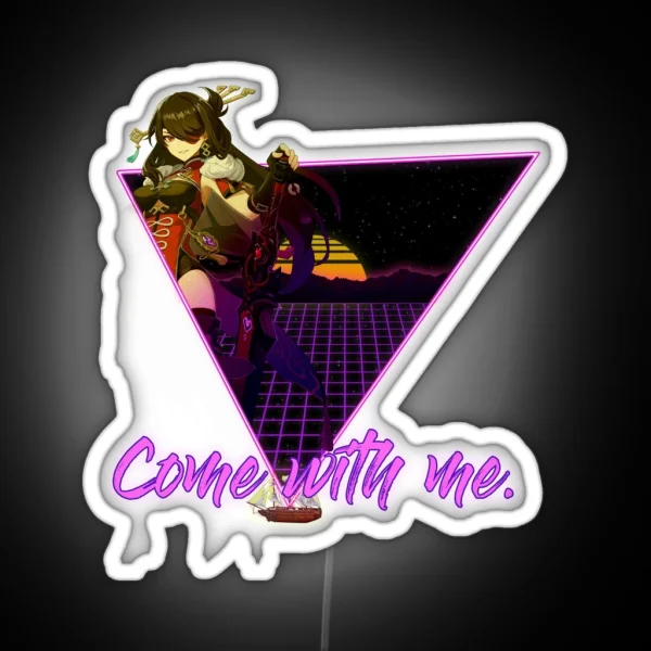 Come With Me RGB Neon Sign