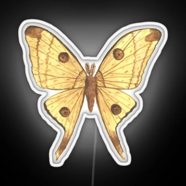 Comet Moth RGB Neon Sign