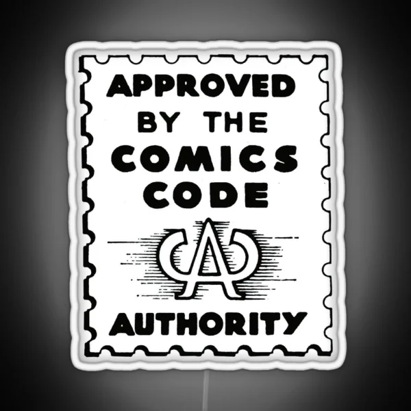 Comics Code RGB Neon Sign