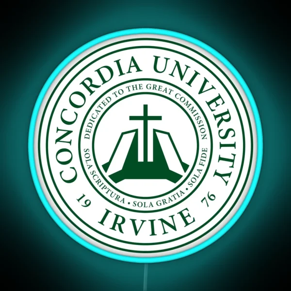 Concordia University Irvine RGB Neon Sign