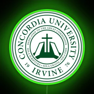 Concordia University Irvine RGB Neon Sign