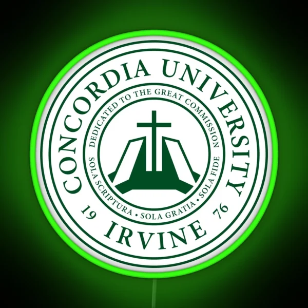 Concordia University Irvine RGB Neon Sign