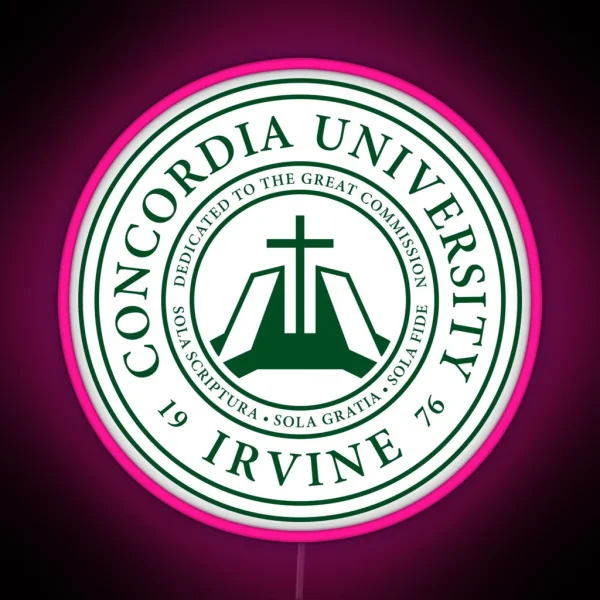 Concordia University Irvine RGB Neon Sign