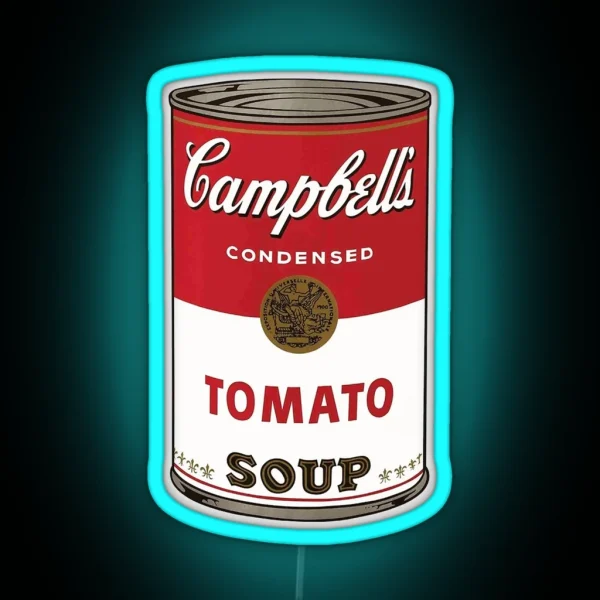 Condensed Tomato Soup RGB Neon Sign