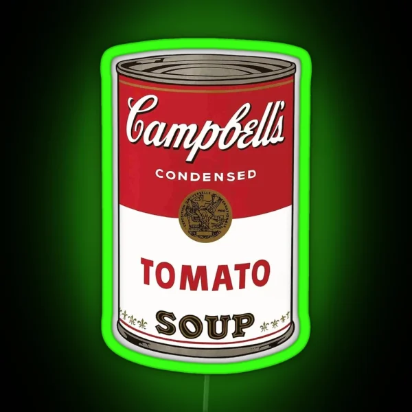 Condensed Tomato Soup RGB Neon Sign