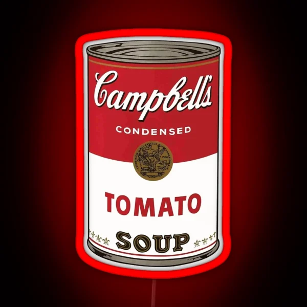 Condensed Tomato Soup RGB Neon Sign