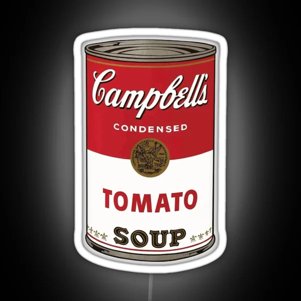 Condensed Tomato Soup RGB Neon Sign