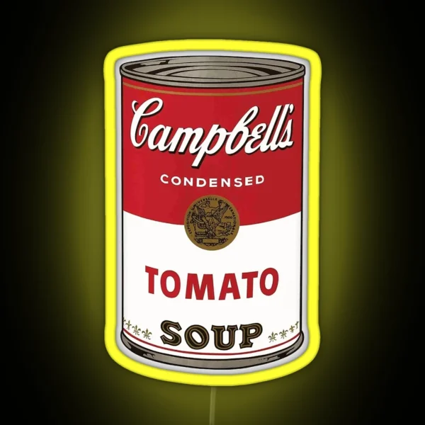 Condensed Tomato Soup RGB Neon Sign