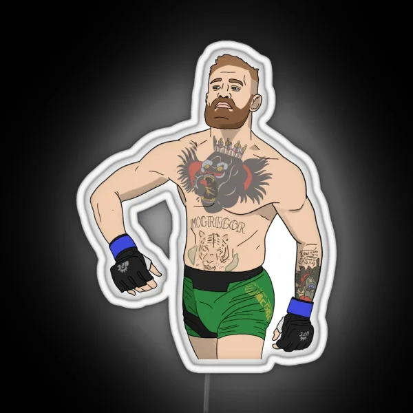 Conor Mcgregor UFC RGB Neon Sign