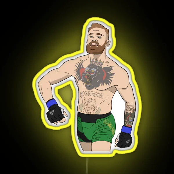 Conor Mcgregor UFC RGB Neon Sign