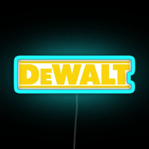 Construction Electrician Tools RGB Neon Sign