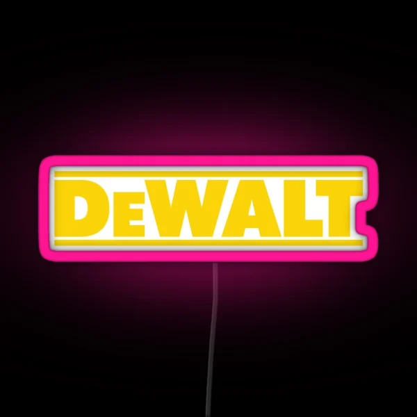 Construction Electrician Tools RGB Neon Sign