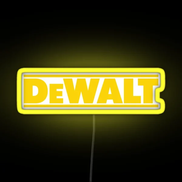 Construction Electrician Tools RGB Neon Sign