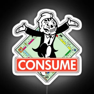 CONSUME RGB Neon Sign