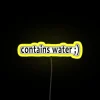 RGB LED Water Neon Sign Display with Colorful Lighting Effects