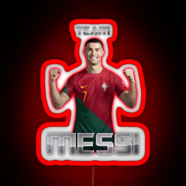 Controversial Football Led RGB Neon Sign