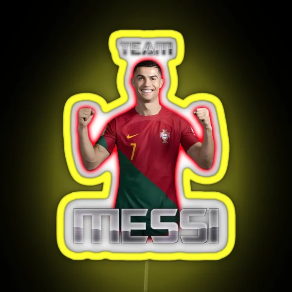 Controversial Football Led RGB Neon Sign