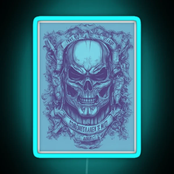 Controversial RGB Neon Sign
