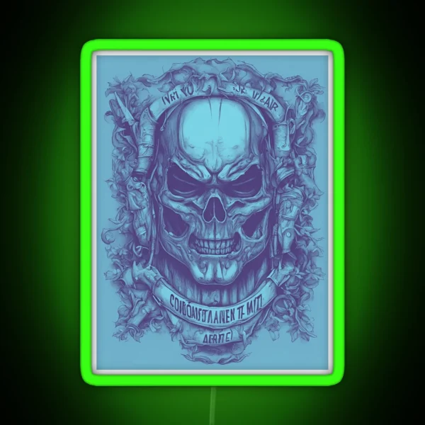Controversial RGB Neon Sign