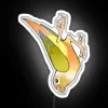 Vibrant LED parrot sign for home decor and entertainment spaces.