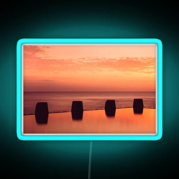 Coogee Sunrise Long Exposure RGB Neon Sign