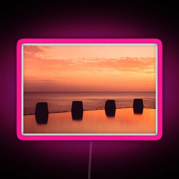 Coogee Sunrise Long Exposure RGB Neon Sign