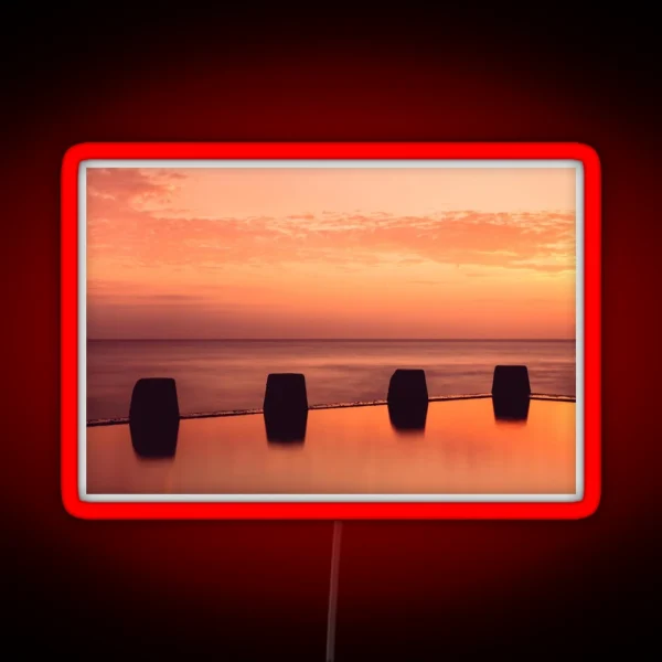 Coogee Sunrise Long Exposure RGB Neon Sign