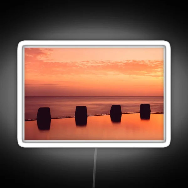 Coogee Sunrise Long Exposure RGB Neon Sign