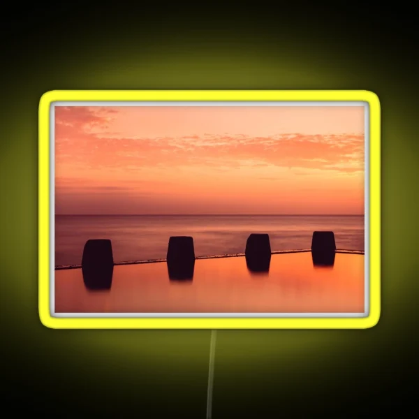 Coogee Sunrise Long Exposure RGB Neon Sign