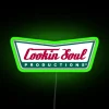 Vibrant Cookin' Soul LED Neon Sign for Retro Kitchen Decor Inspiration