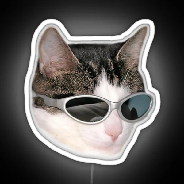 Cool Cat 8 RGB Neon Sign