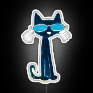 Cool Cat RGB Neon Sign