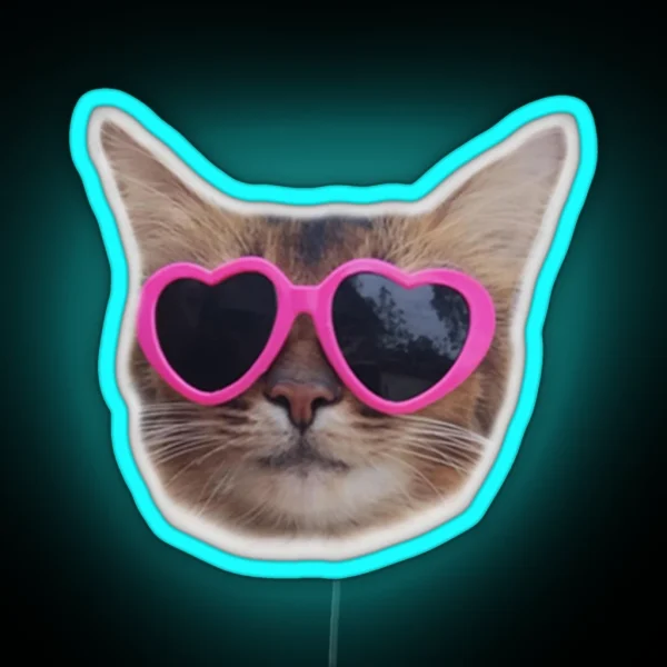 Cool Cats 4 RGB Neon Sign