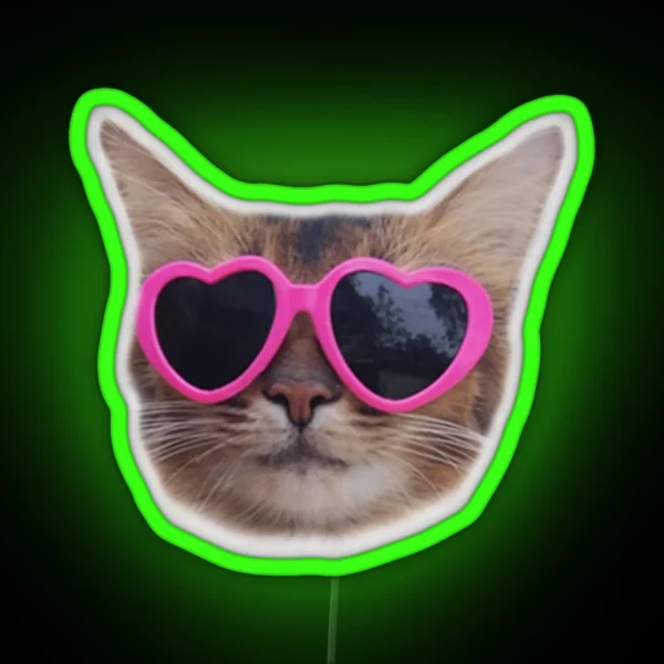 Cool Cats 4 RGB Neon Sign