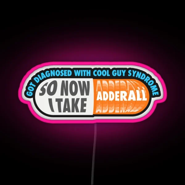 Cool Guy Syndrome RGB Neon Sign