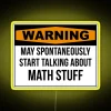 Customizable Color-Changing RGB Neon Sign Perfect for Math Enthusiasts Bedrooms