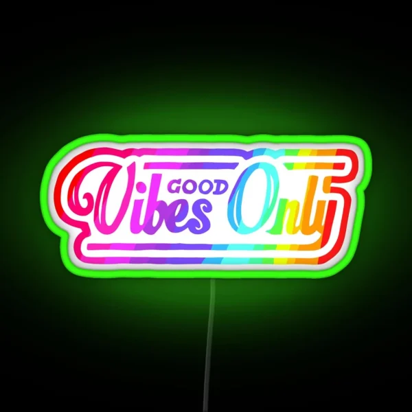 Cool Vibes RGB Neon Sign