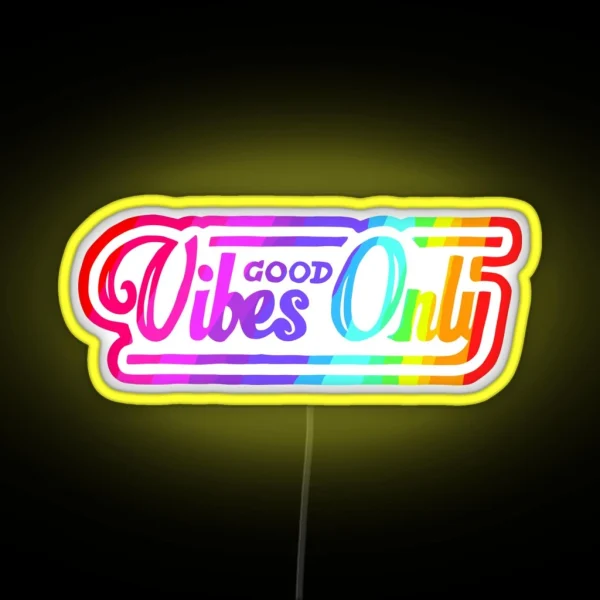 Cool Vibes RGB Neon Sign