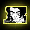 RGB Neon Sign with Dynamic Cool Vibrations Inspired by Initial D