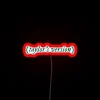 Vibrant Dark Green Neon Sign Inspired by Taylor's Version Style