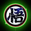 Retro Inspired RGB Neon Sign with Gojo Satoru Classic Design