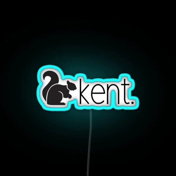 Copy Of Kent Black Squirrel RGB Neon Sign