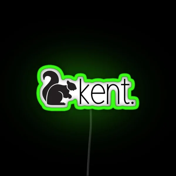 Copy Of Kent Black Squirrel RGB Neon Sign