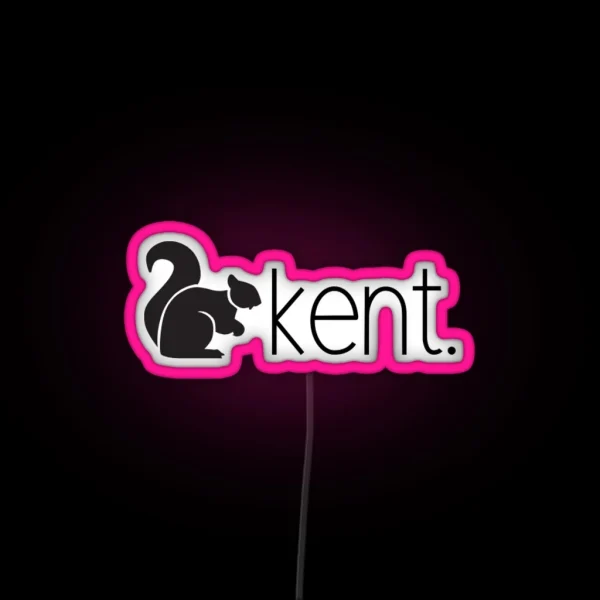 Copy Of Kent Black Squirrel RGB Neon Sign
