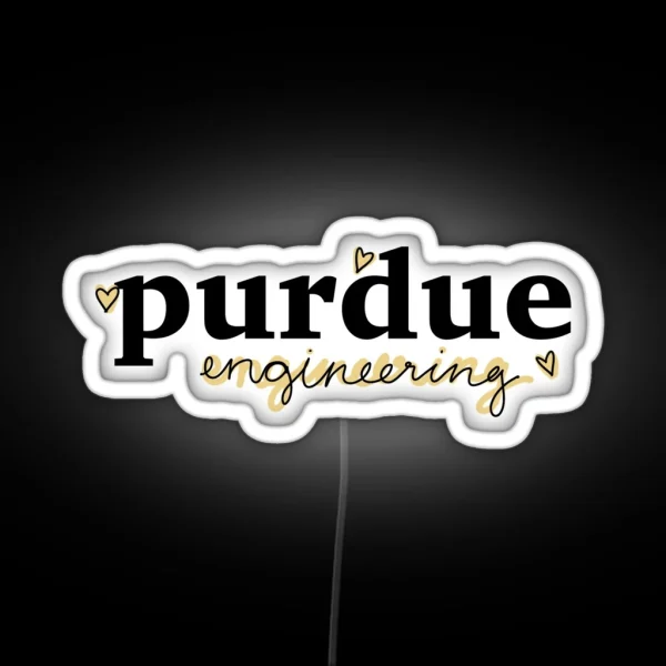 Copy Of Purdue Engineering RGB Neon Sign