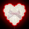 Vintage-inspired coquette charm with neon accents and delicate lace details.